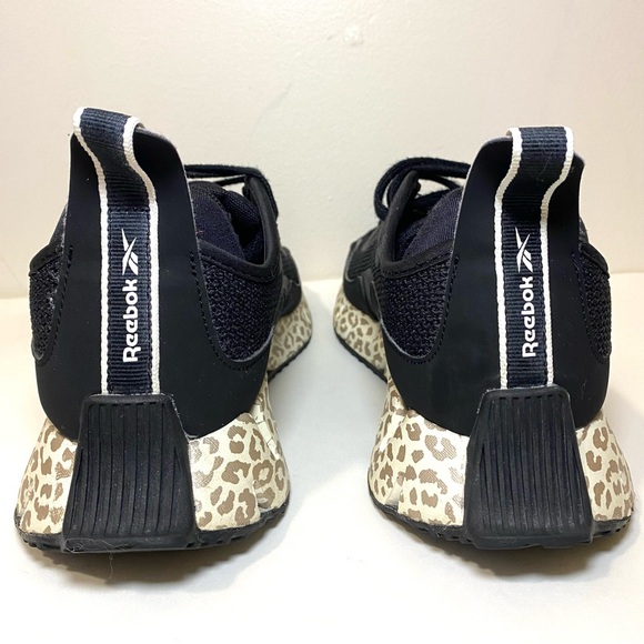Reebok Zig Dynamica Adventure Sneakers Black Leopard Soles Women’s Size 7.5 - Picture 6 of 10